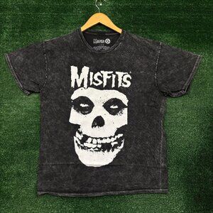 Misfits Mineral Wash T-Shirt Size Large
